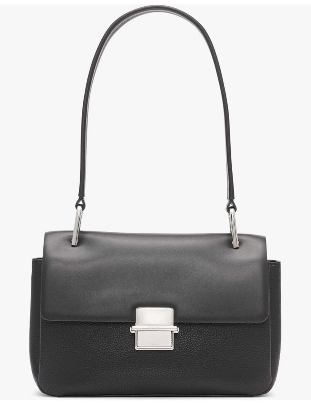 Calvin Klein Clove Triple Compartment Flap Shoulder Bag